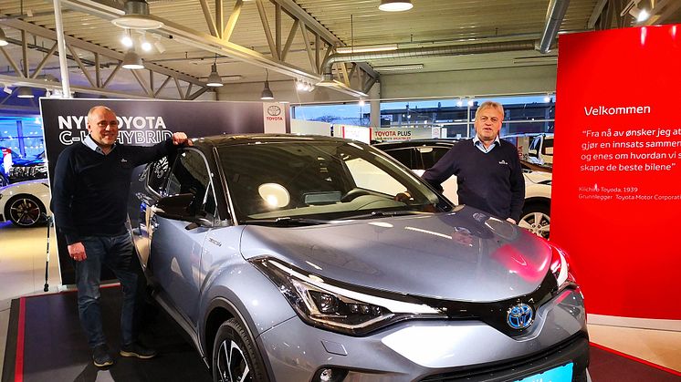 Oppgradert Toyota C-HR er klar for veiene i Harstad