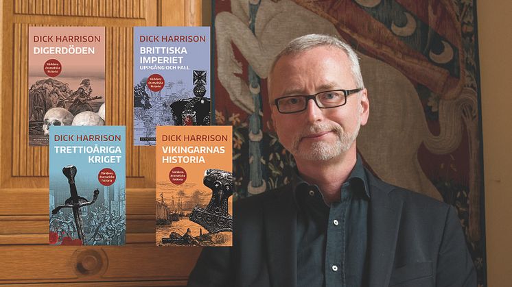 Dick Harrison gör succé med ny historisk bokserie