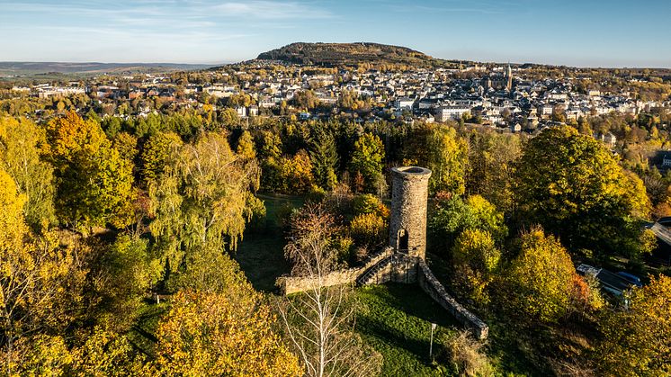 Blick auf die Bergstadt Annaberg-Buchholz (Foto: Stadt Annaberg-Buchholz/Philipp Herfort Photography)
