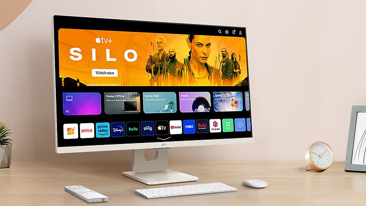 LG lanserar bildskärmsserien SMART – arbete, spel och TV-tittande utan dator