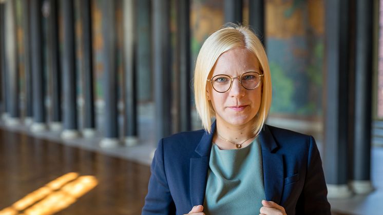 Karin Ernlund (C), vice ordförande i Idrottsnämnden i Stockholm.