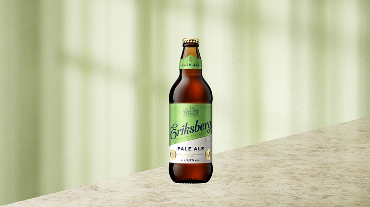 Eriksberg Pale Ale - en ljus ale med influenser av engelsk ölkultur