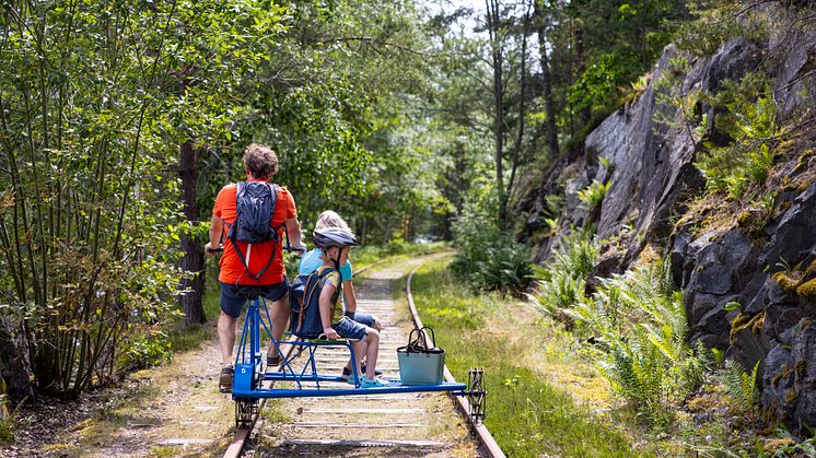 Dressin i Gullspång är ny aktör för året i samarbetet Familjeresan. Foto: Tuana/Gullspångs kommun