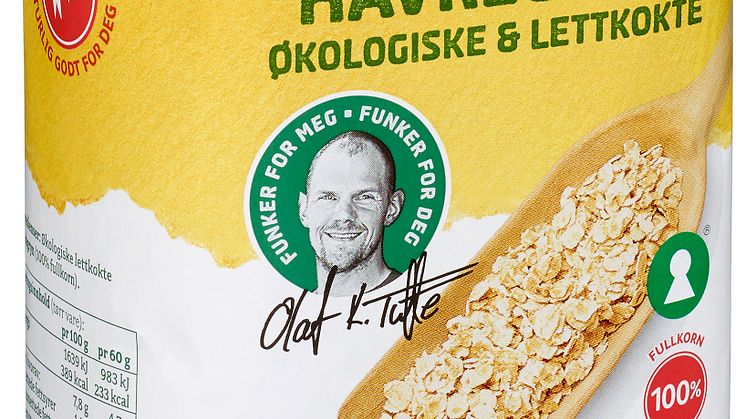 Havregryn Økolgiske og lettkokte, 750 gr