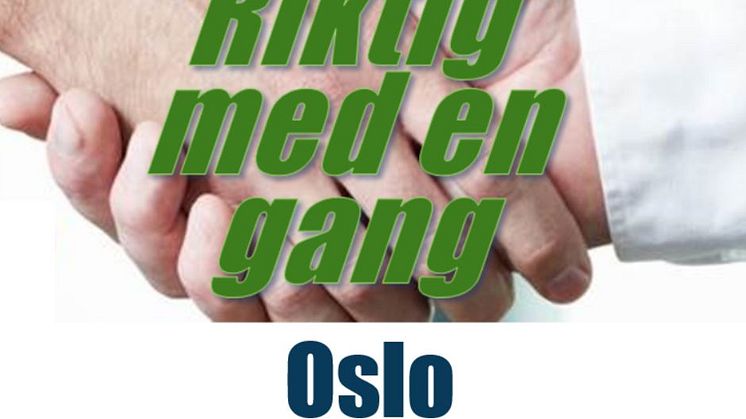 25. april 2017: Riktig med en gang-konferansen i Oslo