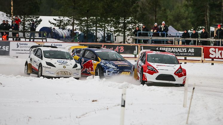 ​Upplagt för titelstrid i RallyX On Ice-avslutningen