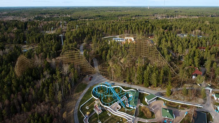 Kolmården builds the world's best wooden roller-coaster 