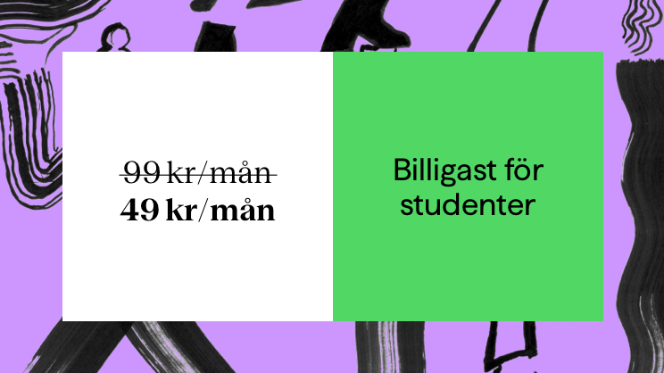 BookBeat lanserar nytt erbjudande för studenter