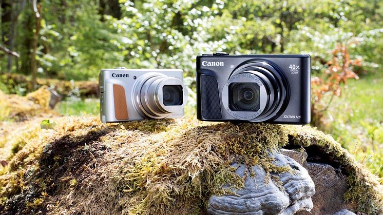 Kom tettere på reiseopplevelsene med Canons nye PowerShot SX740 HS med 40x superzoom