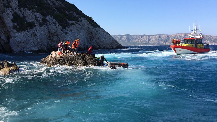 Första skarpa uppdragen på Medelhavet