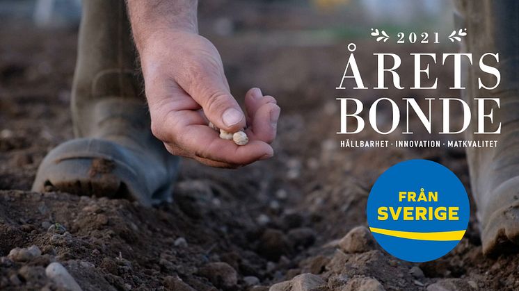 Från Sverige-märkningen är samarbetspartner med Årets Bonde, en tävling som lyfter Sveriges primärproducenter och svenska mervärden.