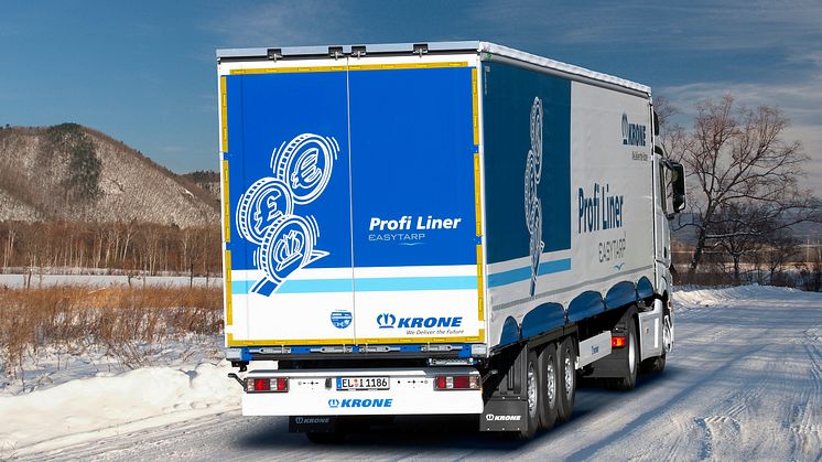 Krone godkänner de nya vinterdäcken Goodyear ULTRA GRIP MAX T för sina trailrar 