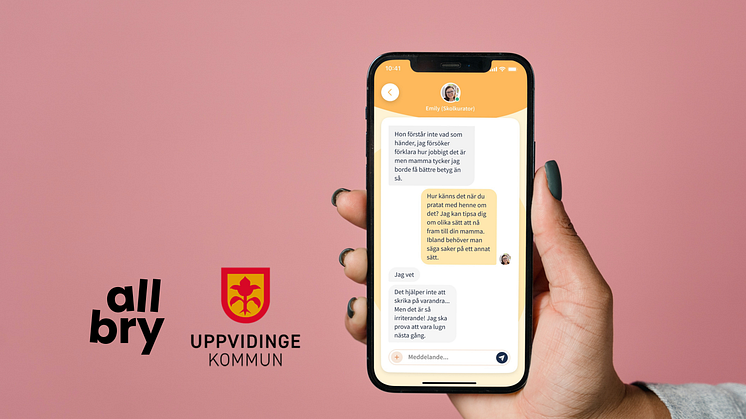 Uppvidinge använder Allbrys plattform som verktyg för kommunens elevhälsopersonal att nå hemmasittare