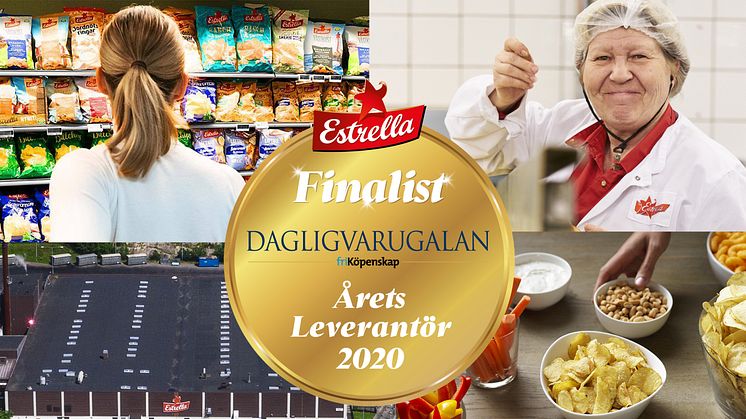Estrella nominerad till Årets Leverantör i Fri Köpenskaps Dagligvarugala