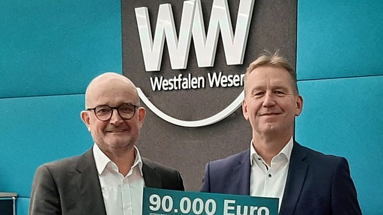 Westfalen Weser unterstützt Menschen in Not 