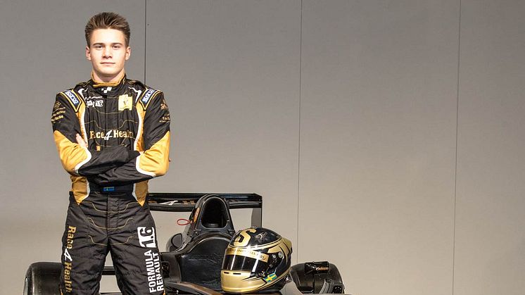 Linus Lundqvist till Formel Renault 1.6 med Team Tidö