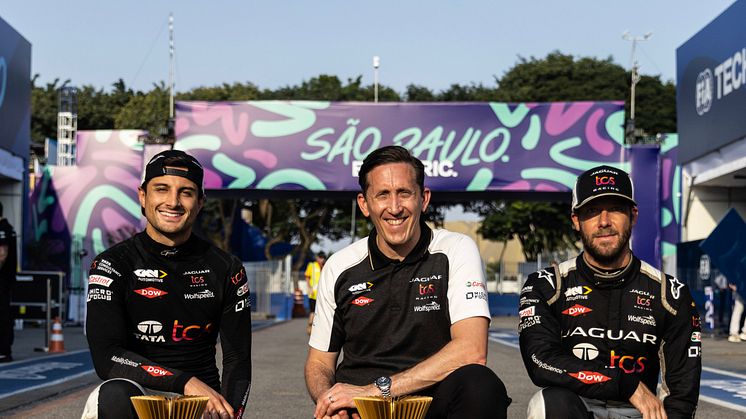 JAGUAR TCS RACING SAMBA TO VICTORY AND A PODIUM CLEAN SWEEP FOR JAGUAR IN SÃO PAULO’S SAMBADROME