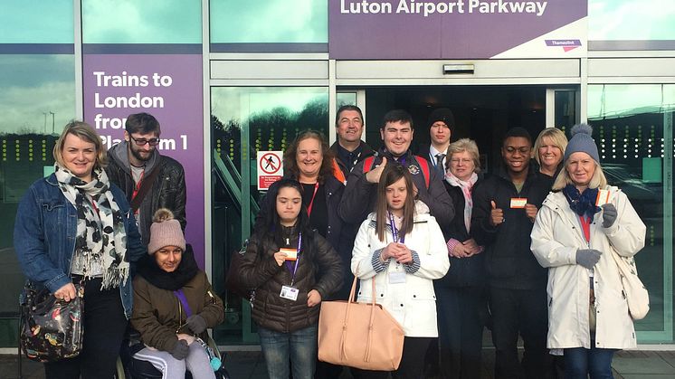 181114 Bedford College Try A Train event - at Luton Airport Parkway