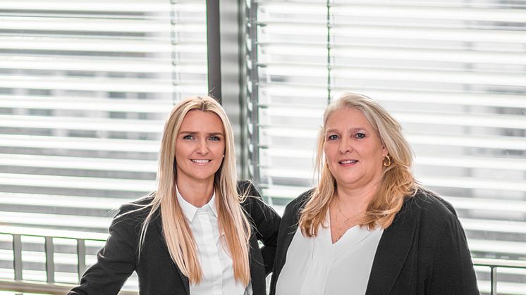 Katharina Kajzer (l.) und Sylvia Unger, Geschäftsführerinnen der NEXUS / ENTERPRISE SOLUTIONS. Bild Nexus Enterprise Solutions