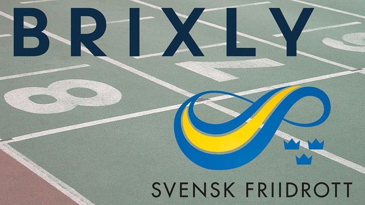 Brixly fortsätter sitt stora engagemang inom svensk idrott genom att bli officiell partner till Svensk Friidrott. 