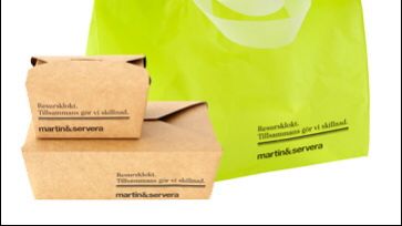 Bild Doggy bag förpackningar