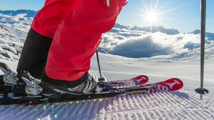 First Track Skifahren in der Aletsch Arena im Wallis