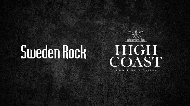 SWEDEN ROCK INLEDER TREÅRIGT SAMARBETE MED HIGH COAST DISTILLERY