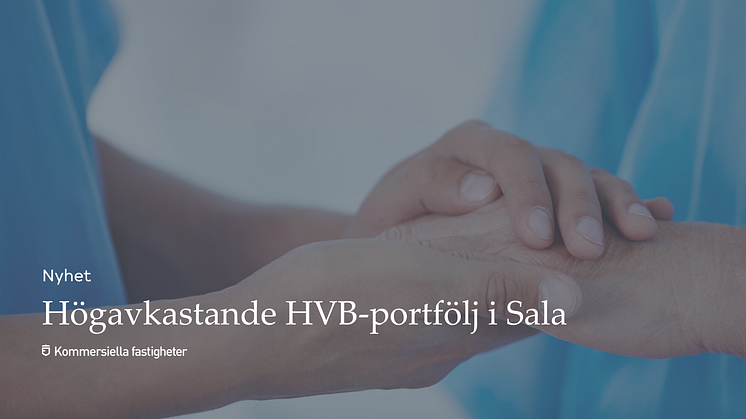 Högavkastande HVB-portfölj i Sala