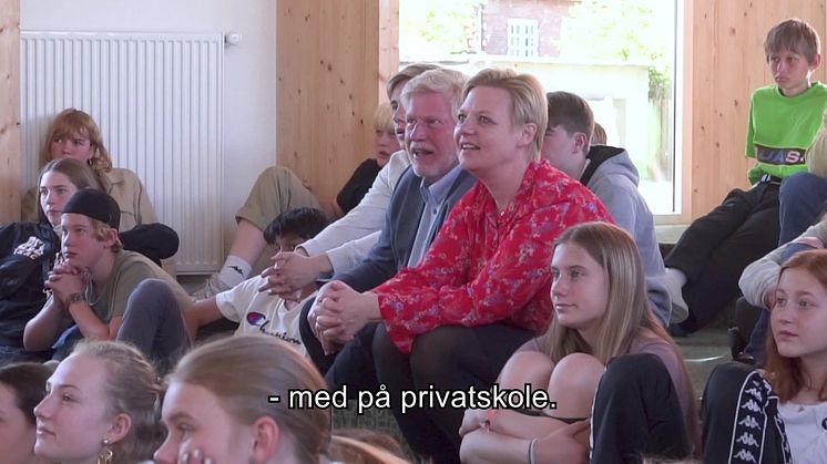 Annette Lind (S) på Børneskolen Bifrost