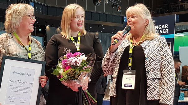 Sari Isberg - relationsförvaltare Göteborg och Sarah Pettersson - relationsförvaltare Stockholm. Båda från Stena Fastigheter. 