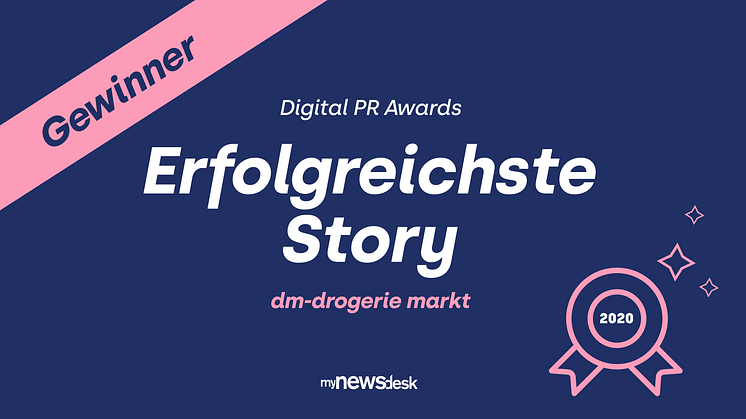 Danke für Ihr Interesse: dm-Newsroom liefert erfolgreichste Story