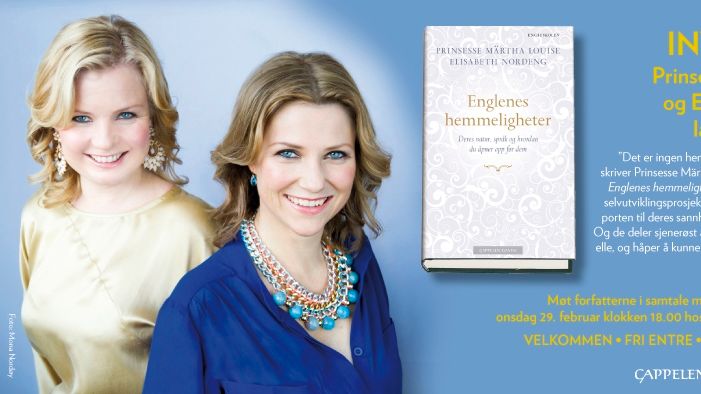 Prinsesse Märtha Louise og Elisabeth Nordeng lanserer sin nye bok