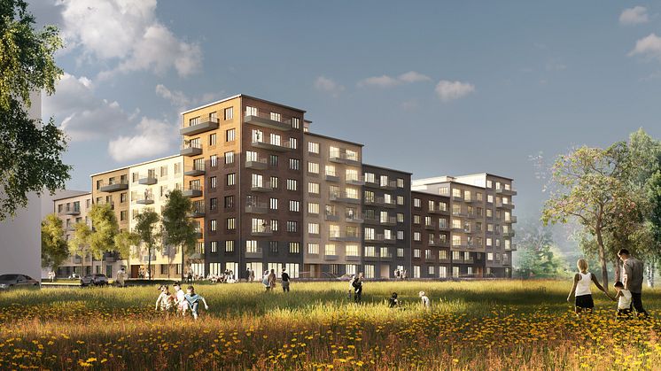 Limhamns läge 290 lägenheter och 2 lokaler