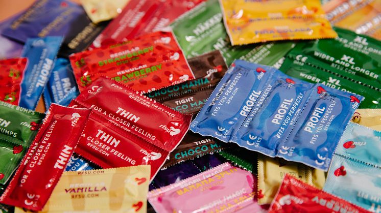 Rekordhög kondomanvändning i Sverige – unga fortsatt i topp