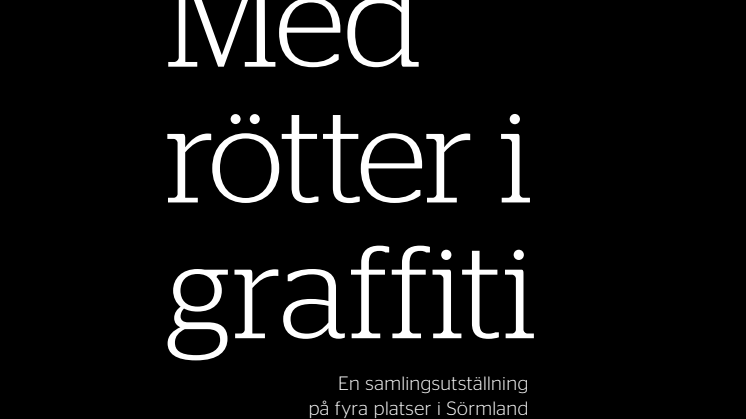 Region Sörmland satsar på graffiti i ny samlingsutställning
