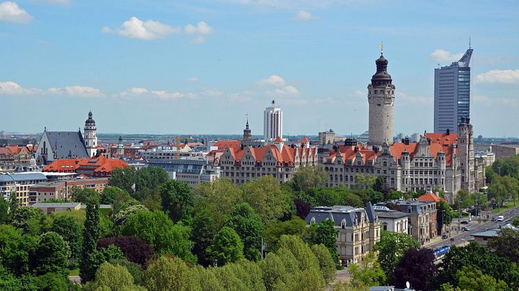 Skyline von Leipzig