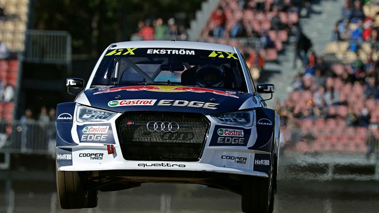 Mattias Ekström Audi S1 EKS RX quattro