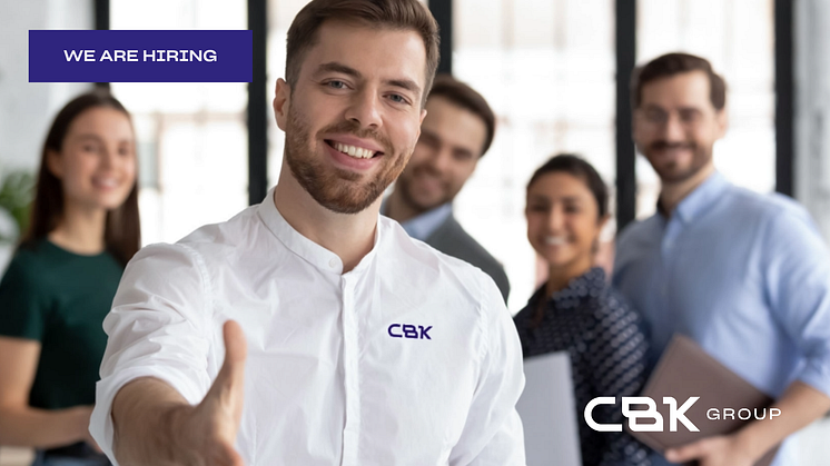 At CBK Sweden, you won't just be an employee; you will be a key player in our success story.