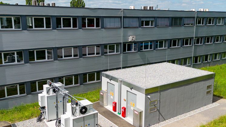 Battery power plant from ADS-TEC Energy in Reutlingen, Germany