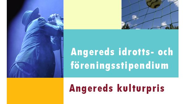 Välkommen till utdelningen av Angereds kulturpris och idrotts- och föreningsstipendium 2018