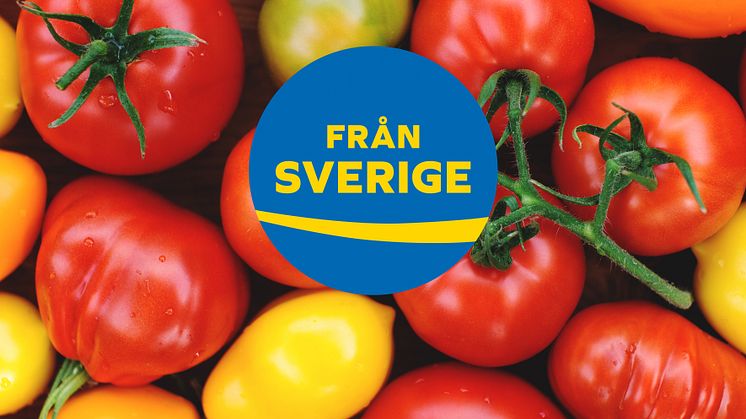 Med kärlek till den svenska tomaten. Pressträff 16 maj 2018. Svenskmärkning
