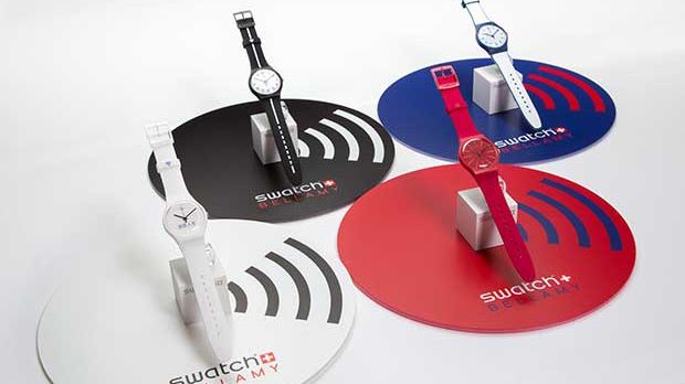 Swatch partners with Visa for pay-by-the wrist contactless payments