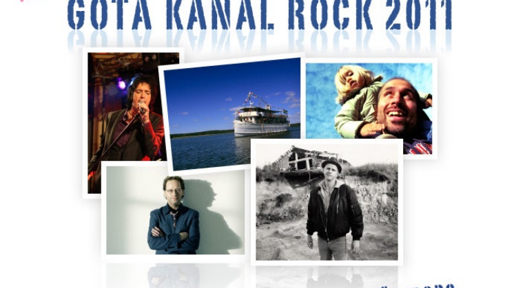 Inbjudan Presslunch - Göta Kanal Rock 2011