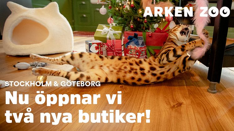 Arken Zoo fortsätter att expandera: öppnar två nya butiker i Stockholm och Göteborg