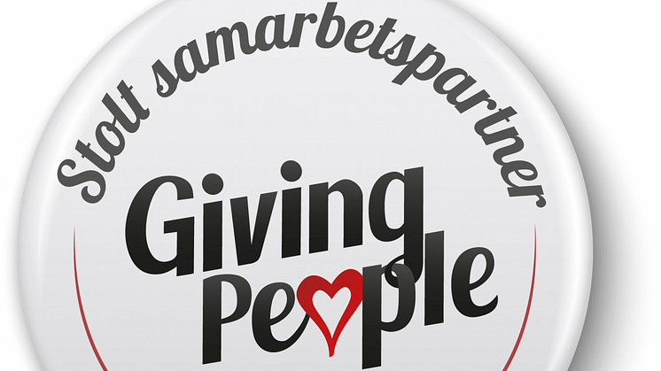 Delvator har valt att samarbeta med Giving People