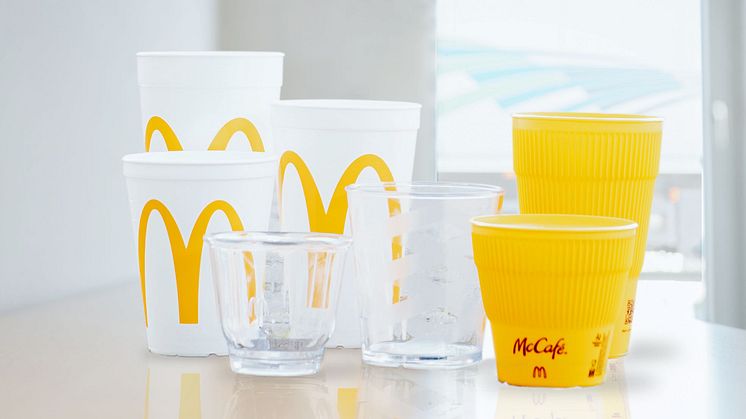  Die Mehrwegverpackungen sind für einen Pfand-Betrag direkt in allen deutschen McDonald's Restaurants erhältlich.