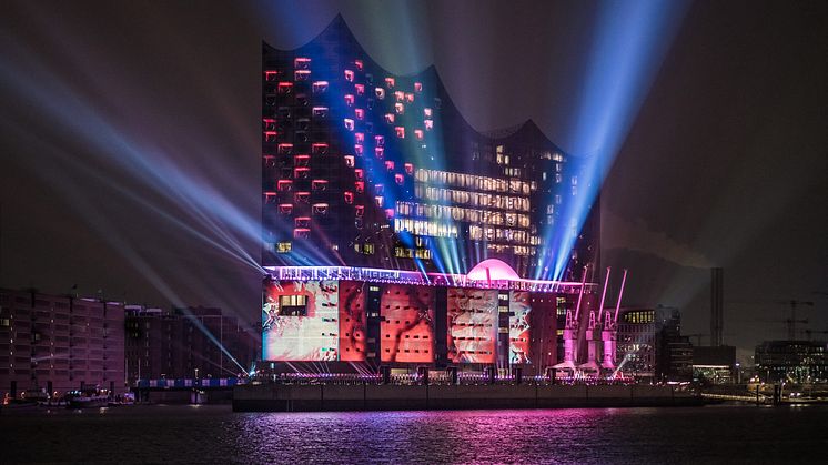 Hamburgs nya landmärke, Elbphilharmonie, invigdes den 11 januari 2017. Foto: Ralph Larmann