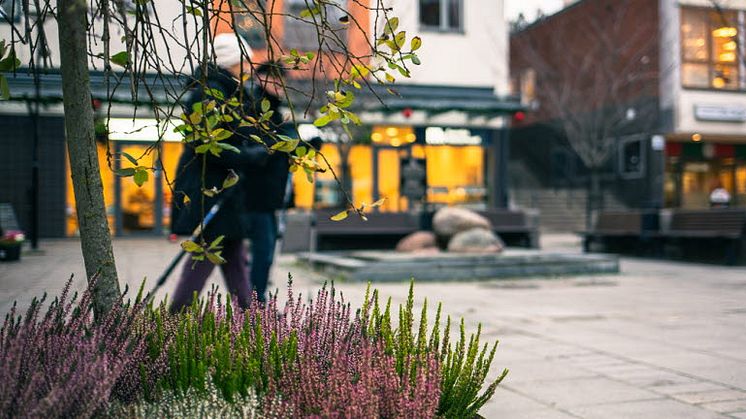 Edsbergs centrum i Sollentuna.