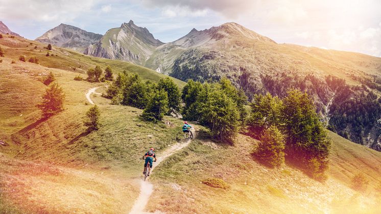 Mountainbiken in Leukerbad, Wallis (c) Valais Wallis Promotion - Pascal Gertschen