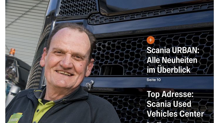 SCANIA DEUTSCHLAND BEWEGT - nachhaltig unterwegs - Ausgabe 1-2018